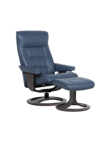 Bella Large Recliner Chair & Footstool