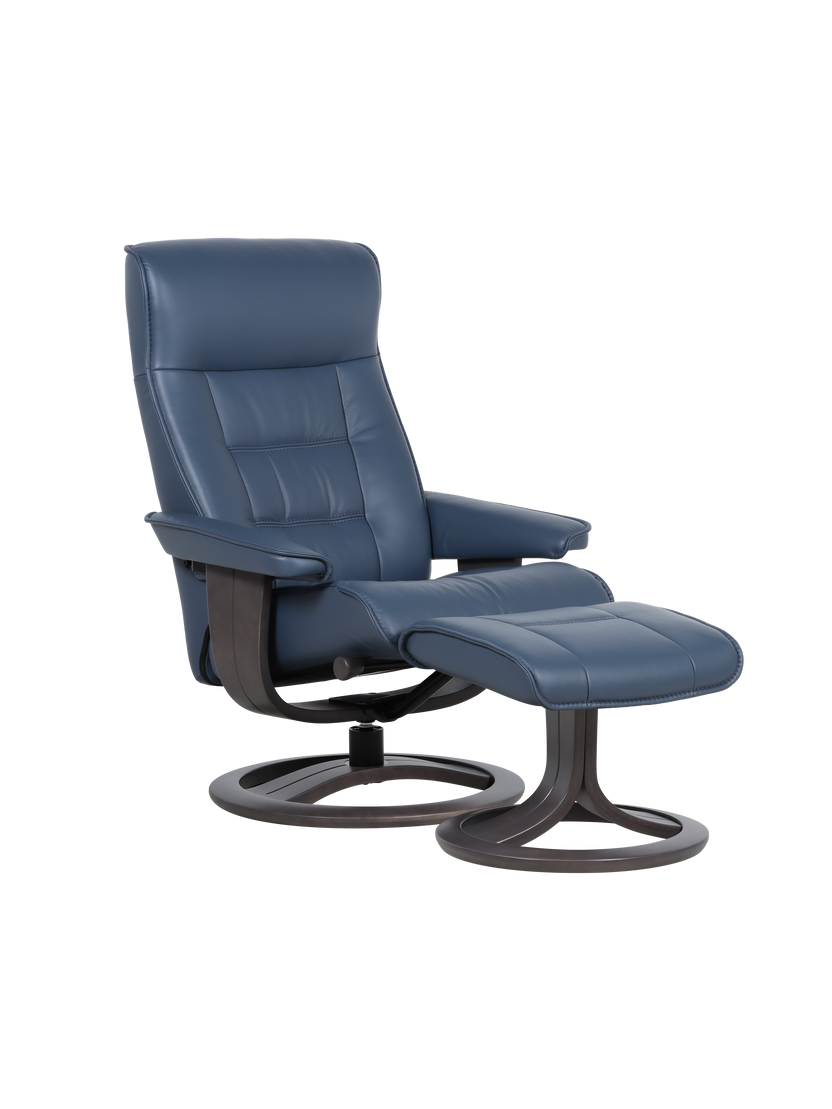 Bella Large Recliner Chair & Footstool
