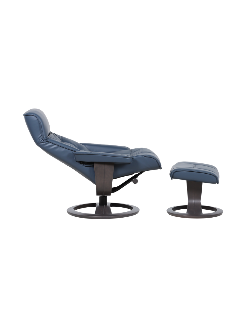 Bella Large Recliner Chair & Footstool