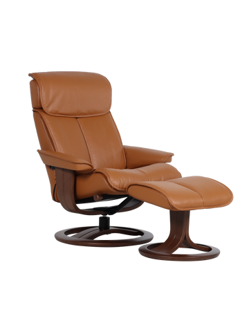 Sasha Large Recliner Chair & Footstool