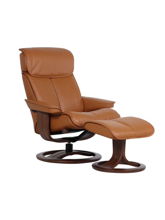 Sasha Medium Recliner Chair & Footstool