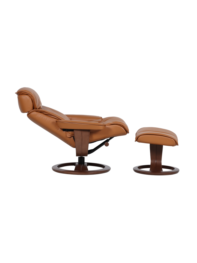 Sasha Small Recliner Chair & Footstool