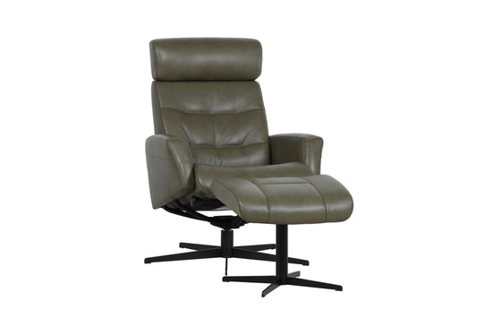 Dido Large Recliner Chair & Footstool Stock