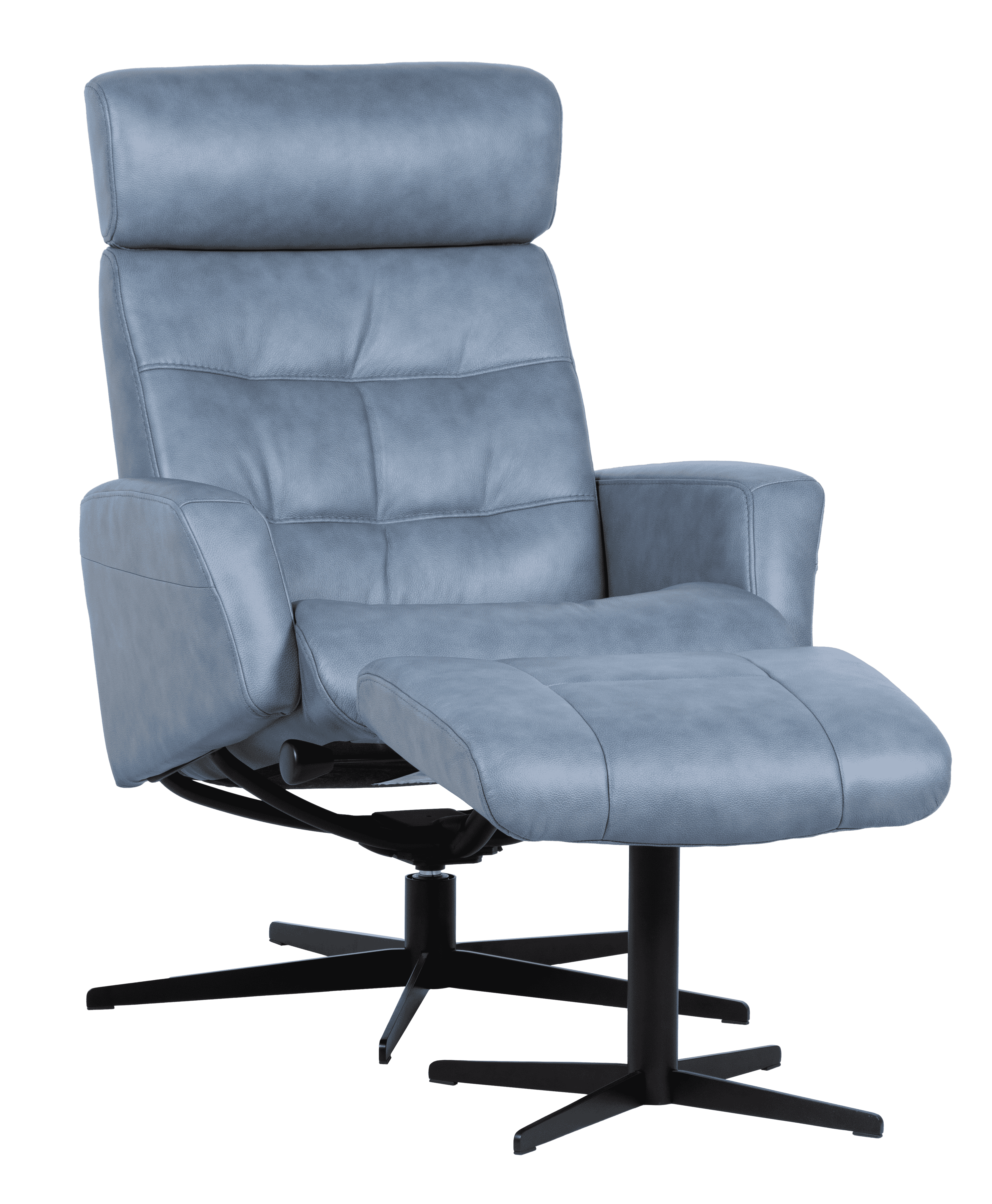 Dido Large Recliner Chair & Footstool Stock