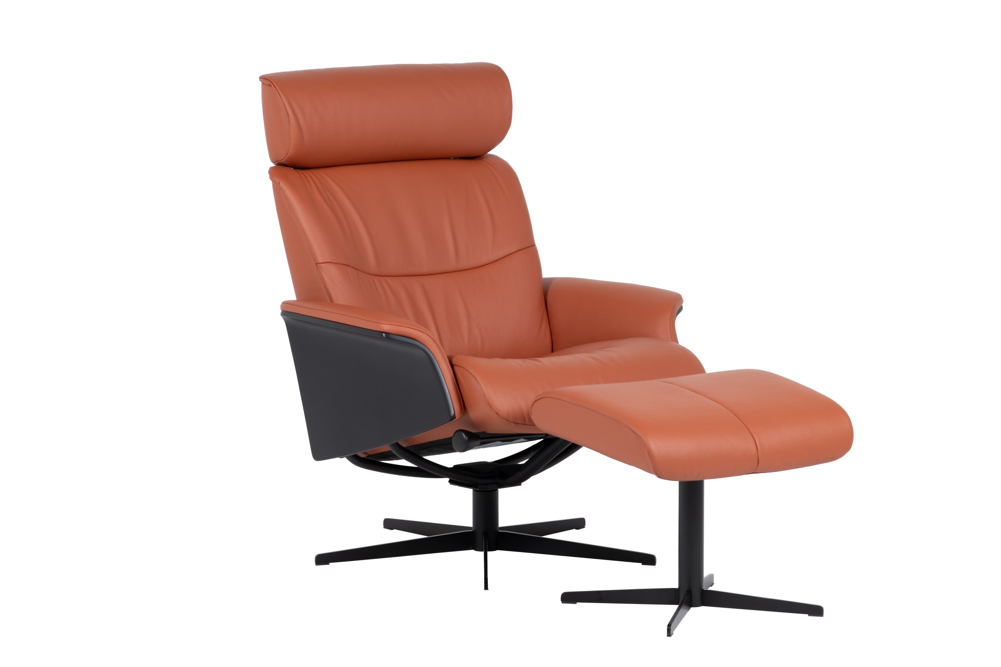 Kylo Medium Recliner Chair & Footstool Stock