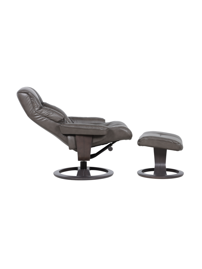 Clara Large Recliner Chair & Footstool
