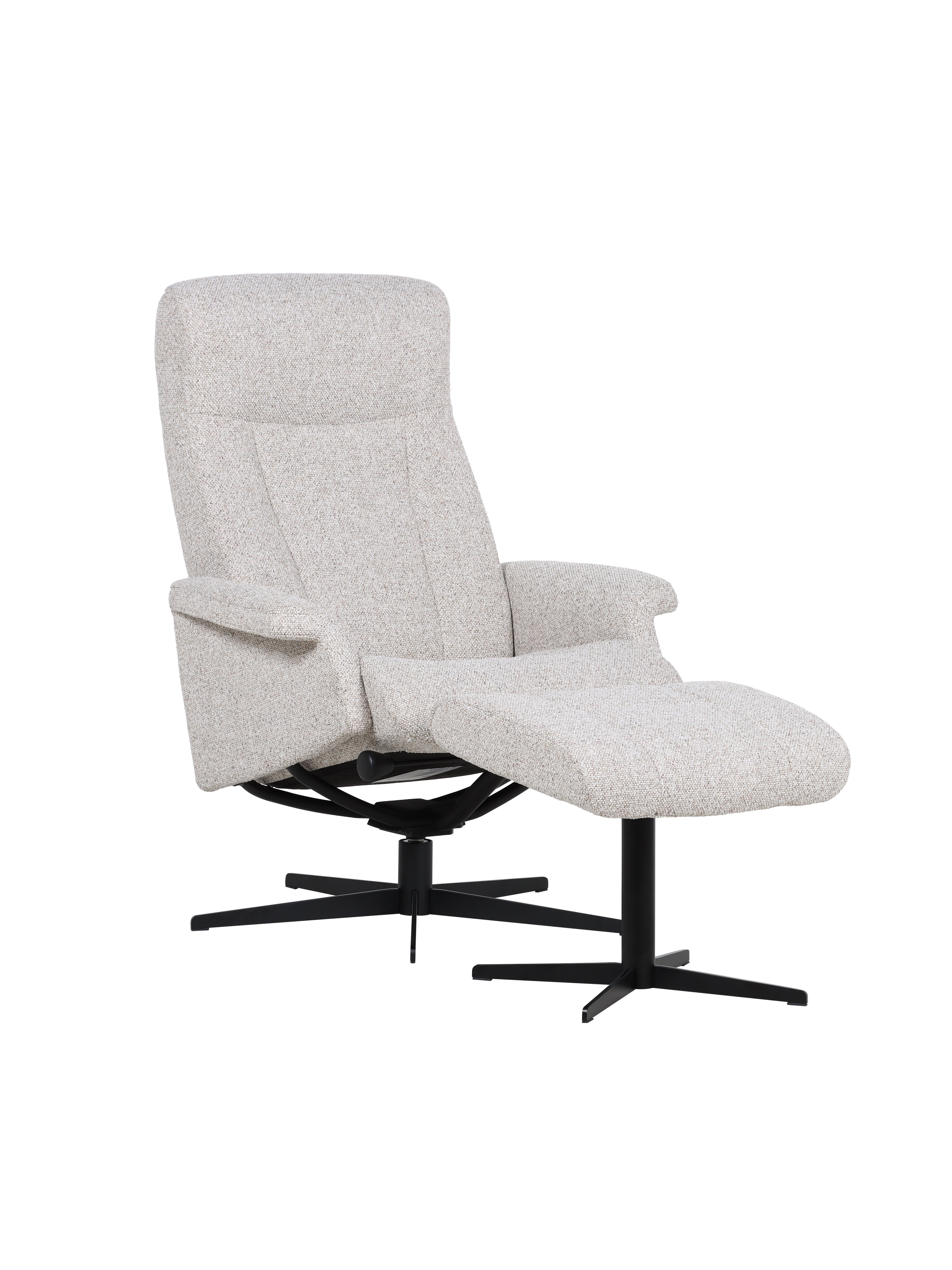Coco Medium Recliner Chair & Footstool Stock