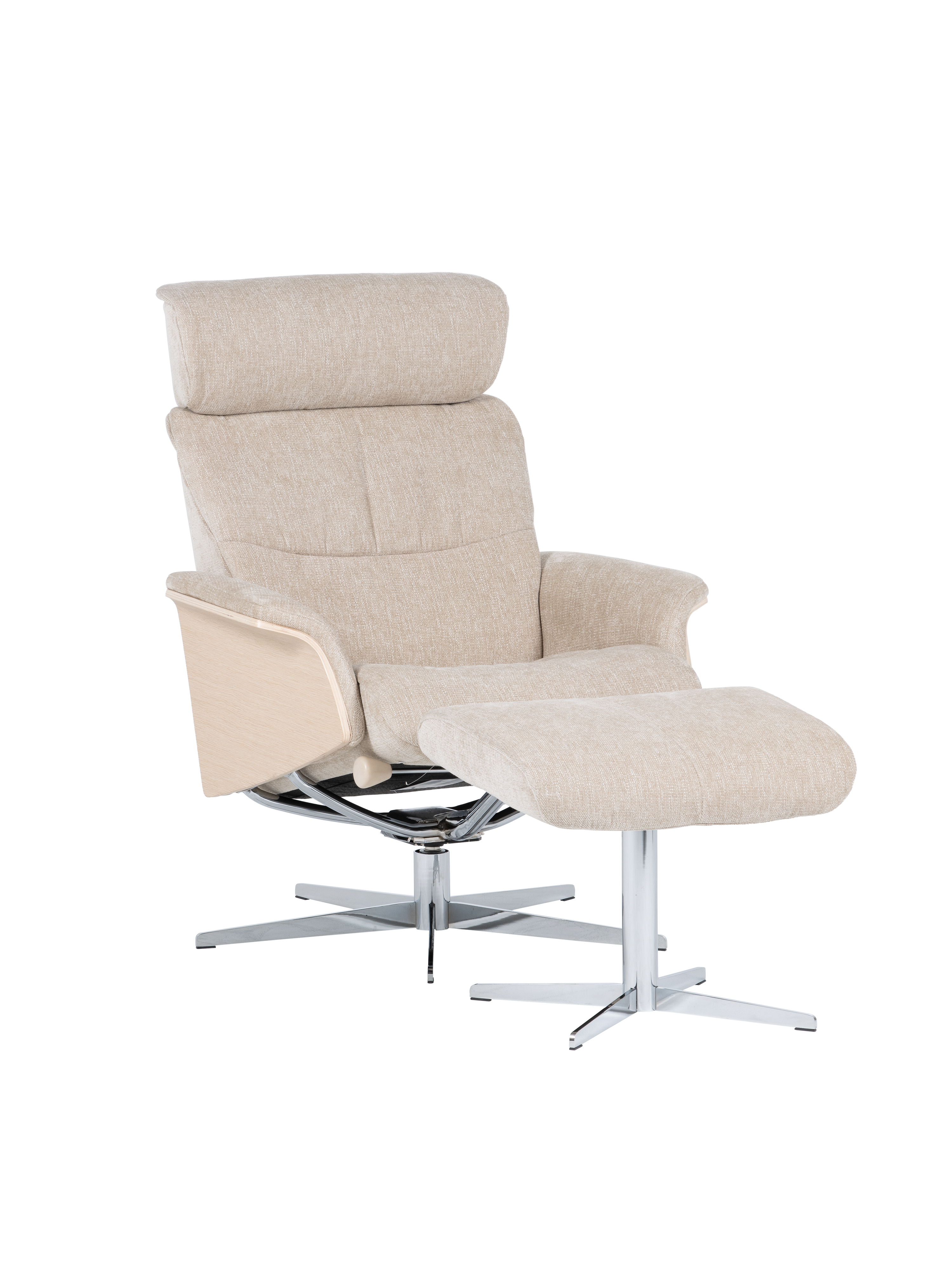 Kylo Medium Recliner Chair & Footstool