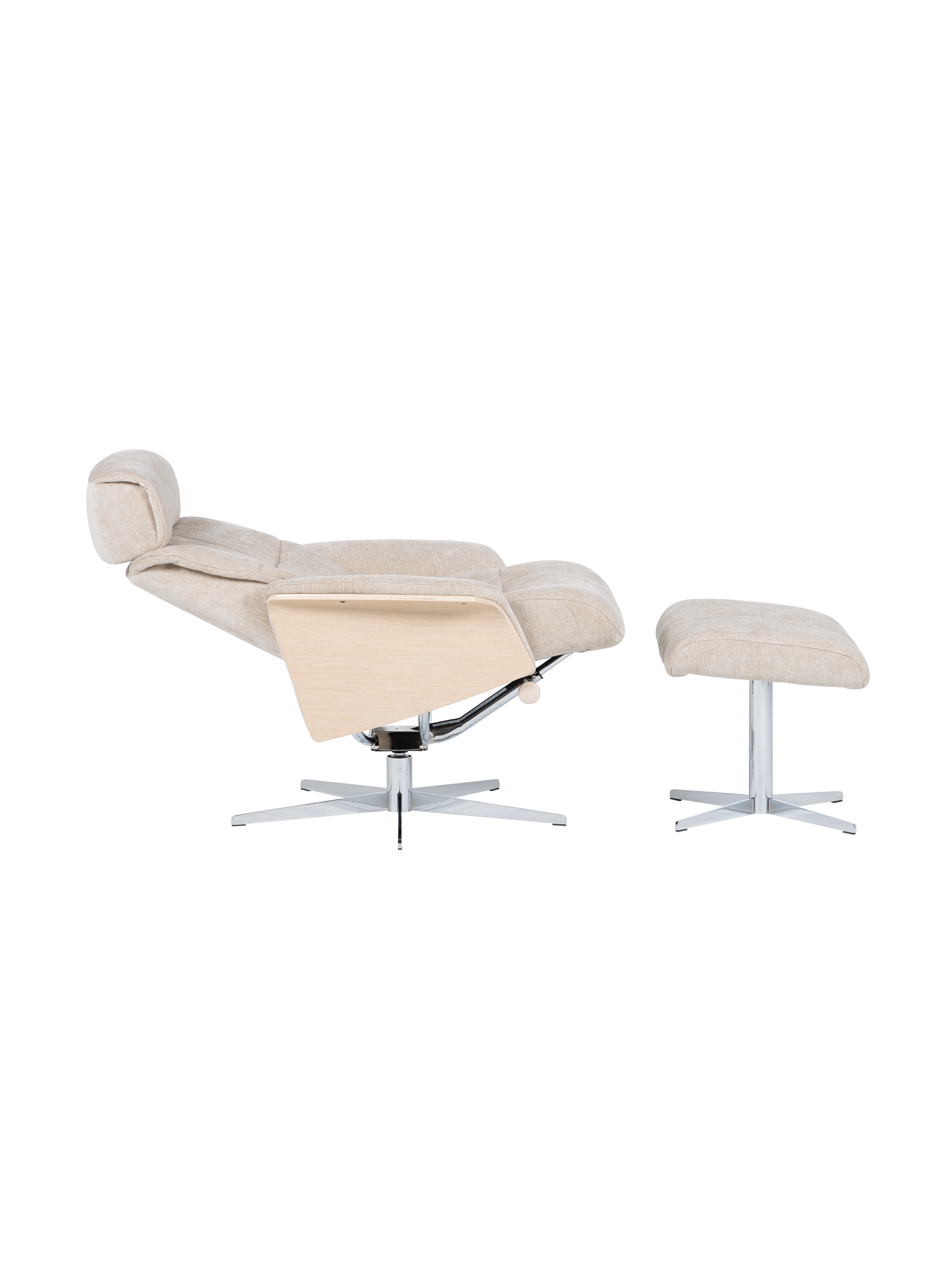 Kylo Medium Recliner Chair & Footstool