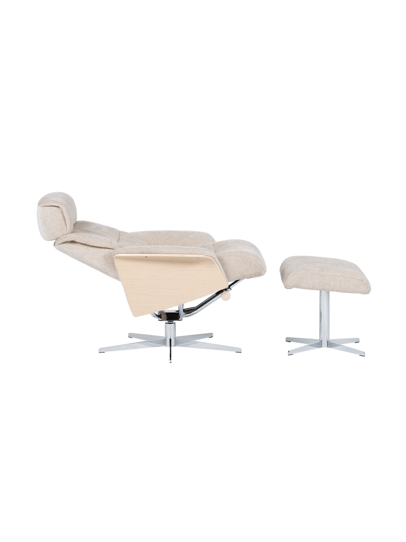 Kylo Medium Recliner Chair & Footstool