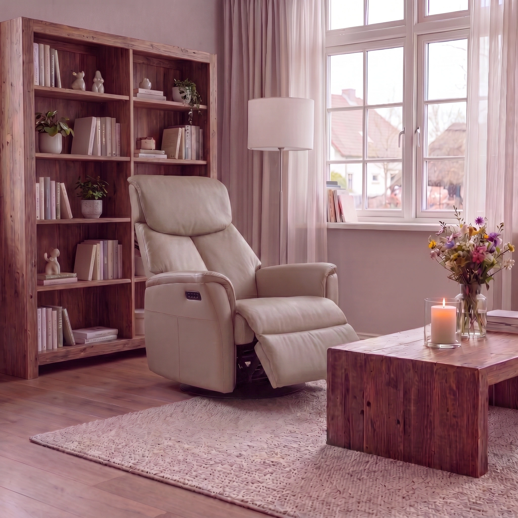 Zoey Standard Recliner Chair Stock