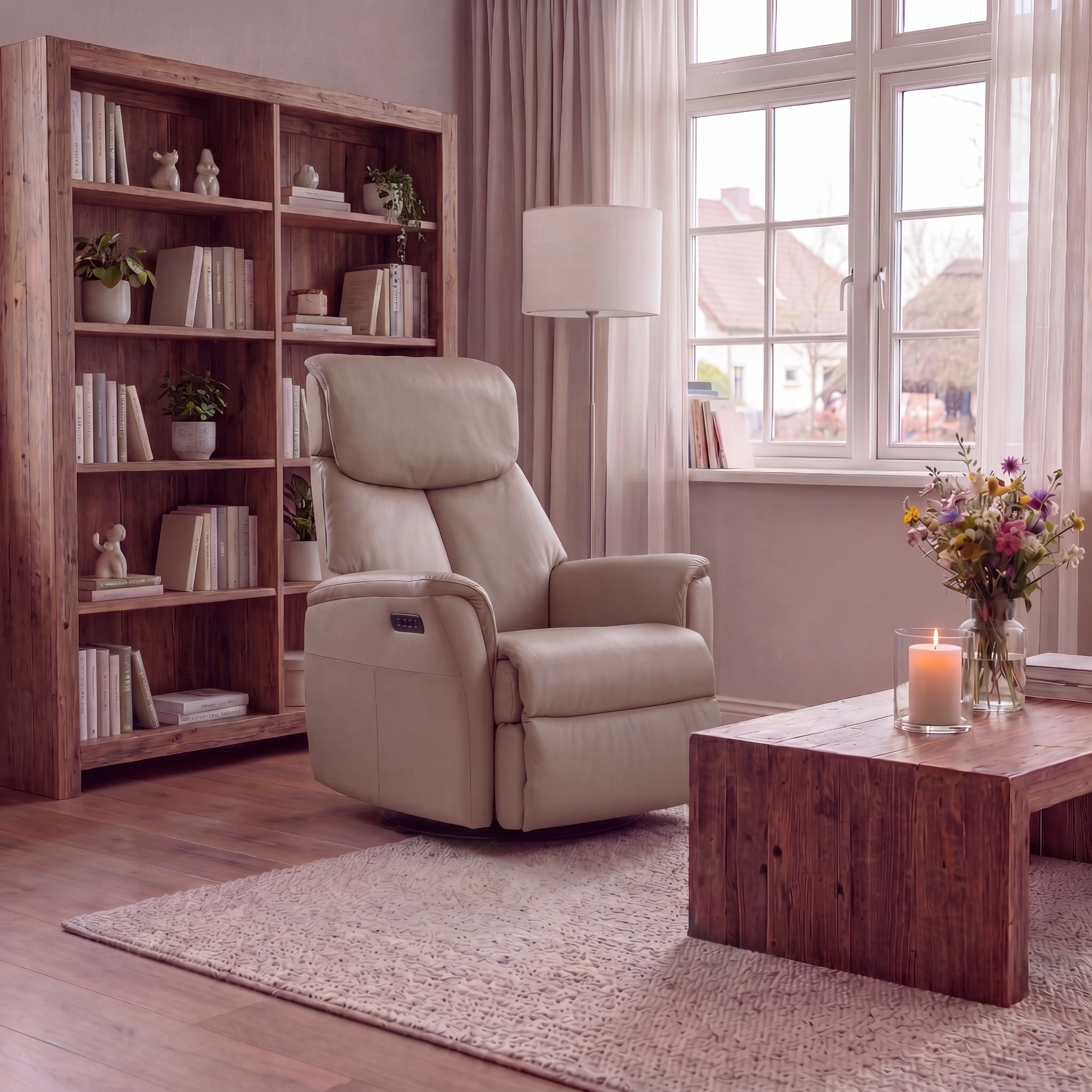 Zoey Standard Recliner Chair Stock