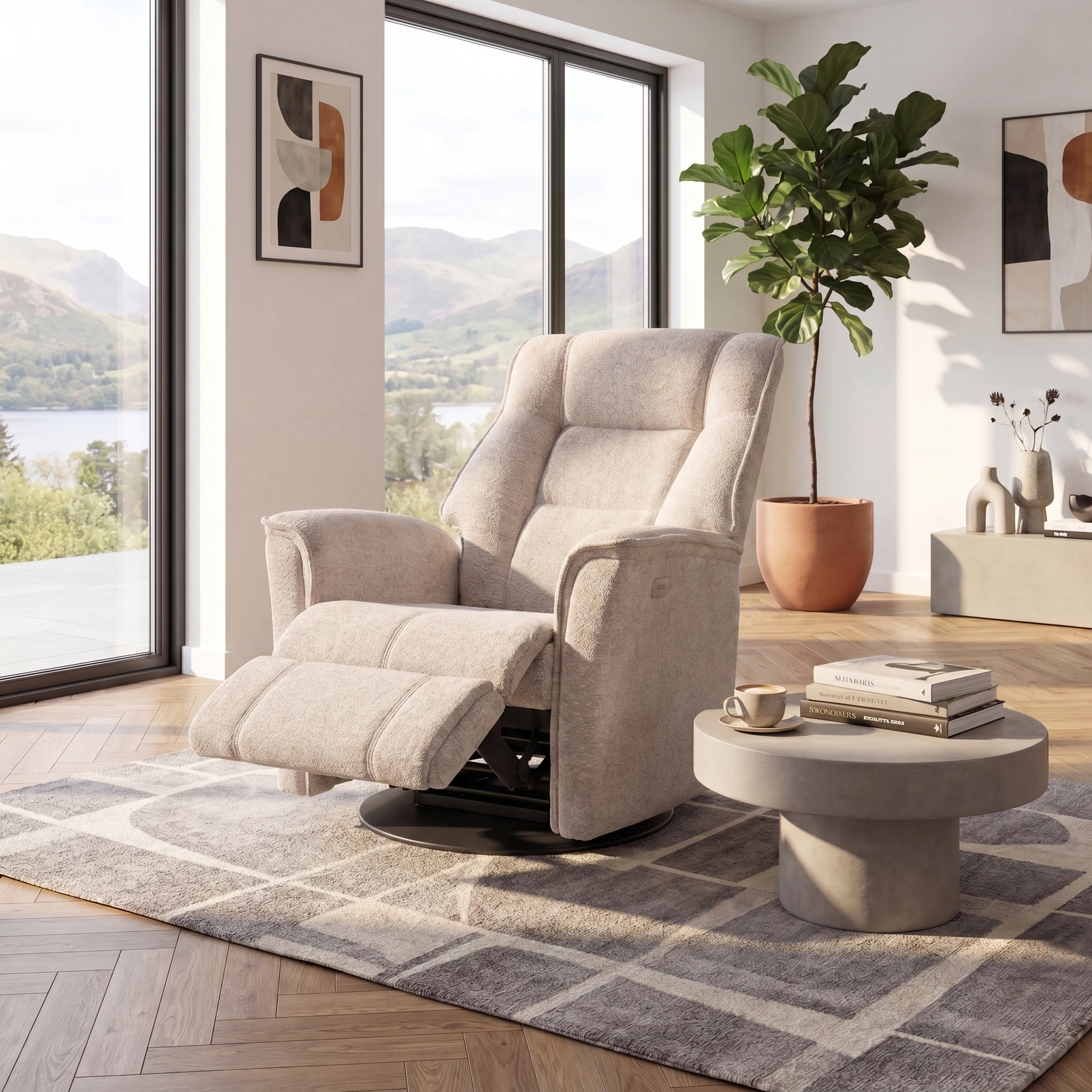 Daisy Large Recliner Chair Stock
